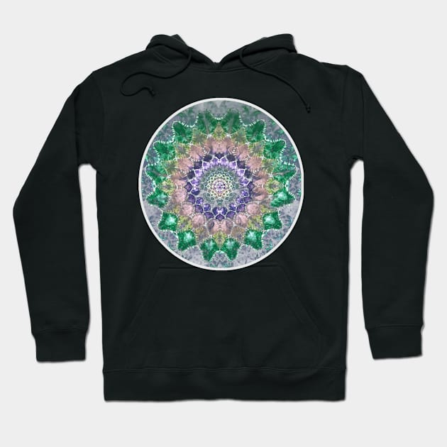 Mandala Tie Die Earth color hippie boho grateful dead head phish mother's day Hoodie by Aurora X